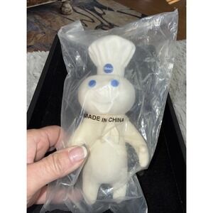 Vintage 1971 Pillsbury Doughboy  7" Vinyl Squeezable Figure W/ Swivel Head 2316